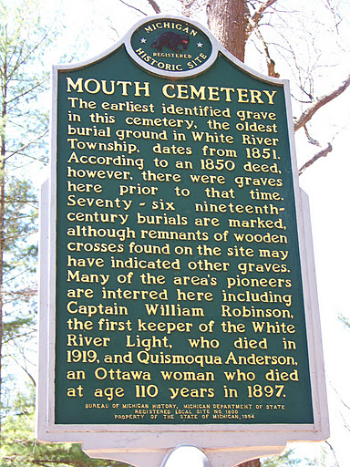 Mouth Cemetery Historical Marker